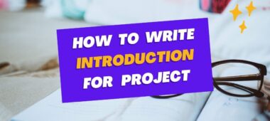 How to Write Introduction for Project
