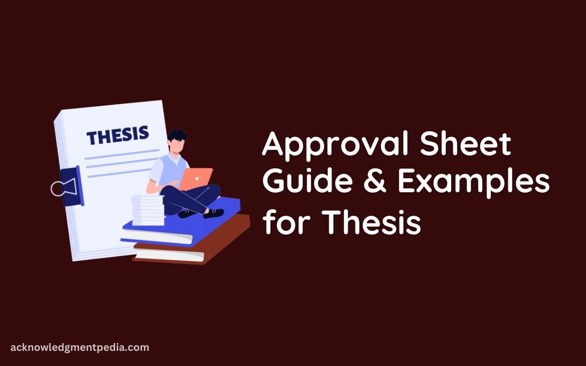 You are currently viewing Approval Sheet for Thesis with Examples and Format