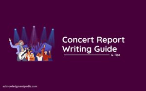 Read more about the article How to Write a Concert Report? Guide & Tips